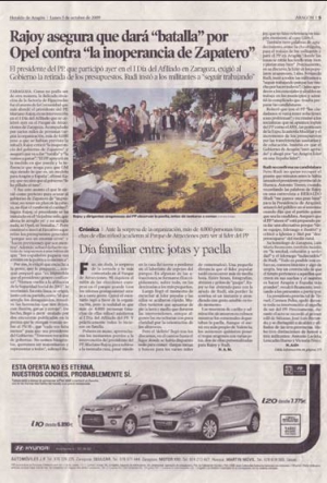 D�a familiar entre jotas y paellas'